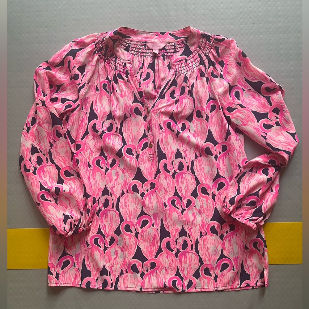 Lilly Pulitzer Elsa Silk Top